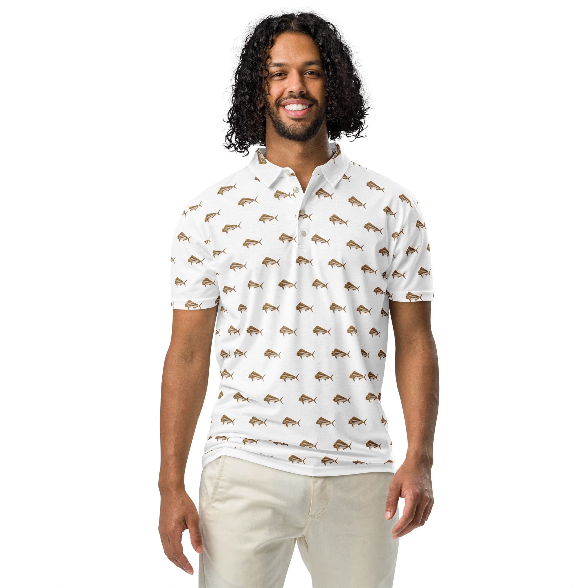 Dorado Skeletal Print - Men's Polo