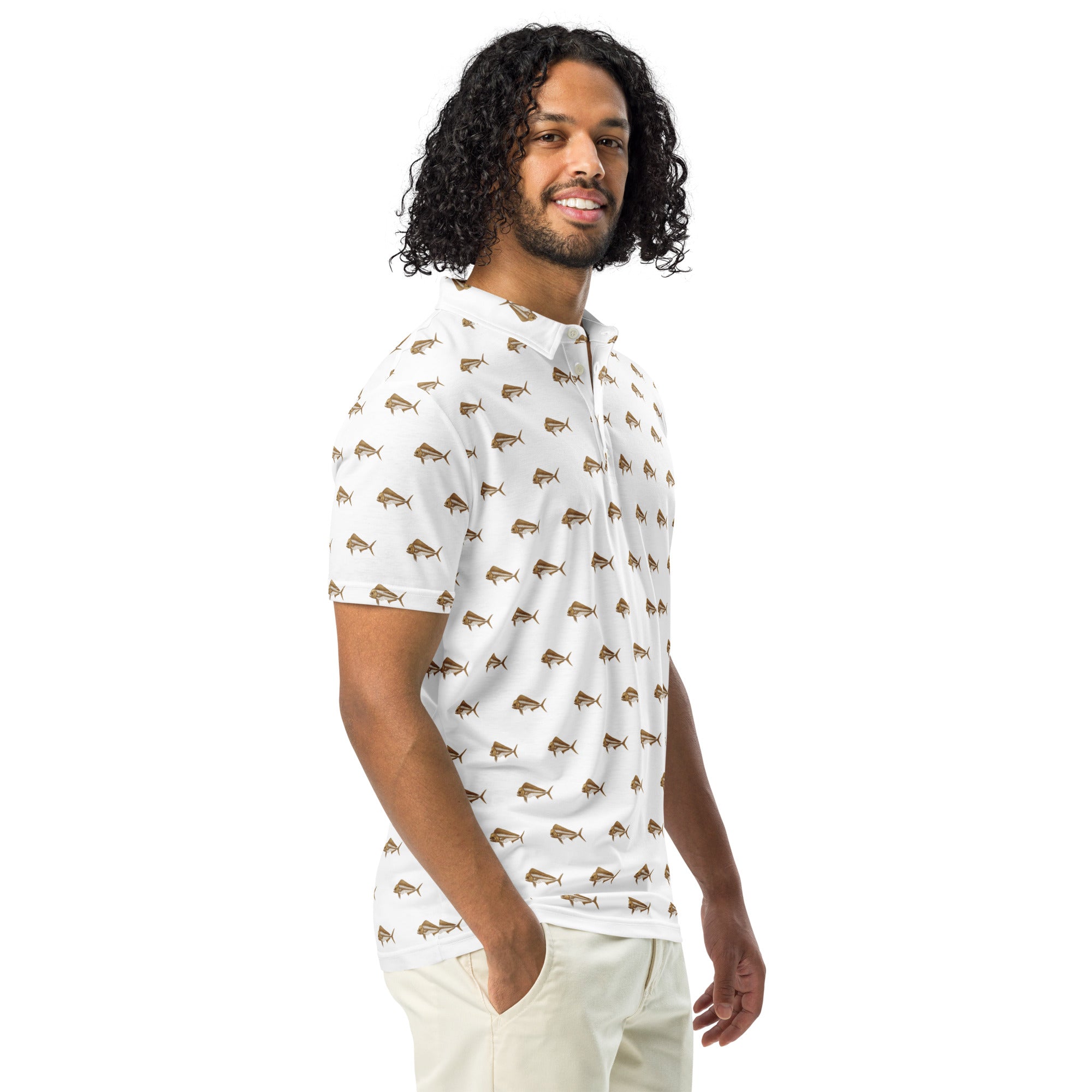 Dorado Skeletal Print - Men's Polo