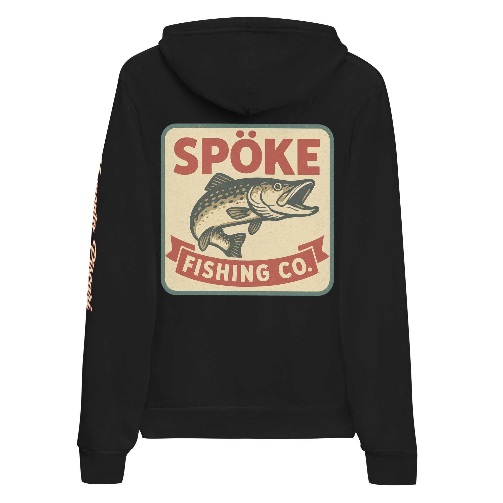 Retro Spöke Badge Hoodie